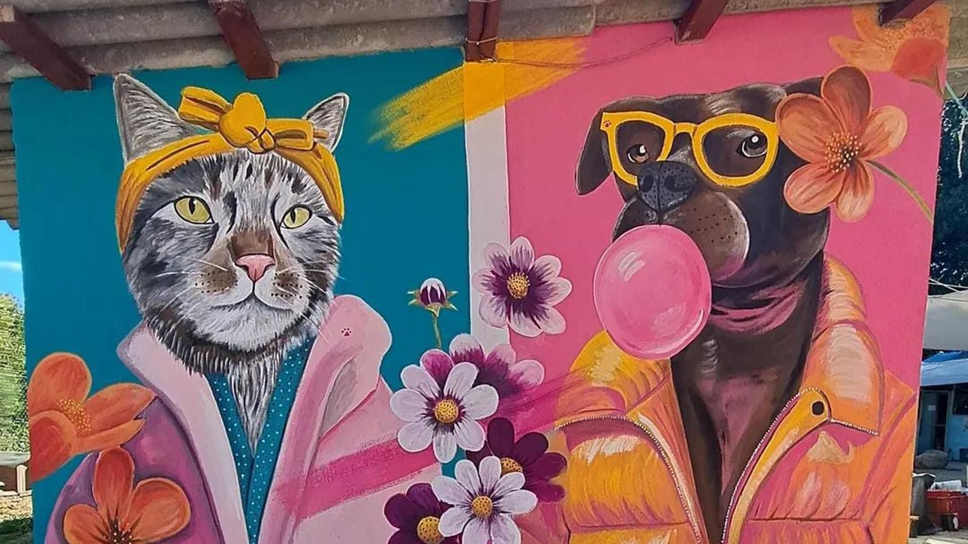 El mural nominado a mejor del mundo