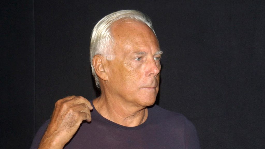 Girogio Armani, en una imagen de archivo