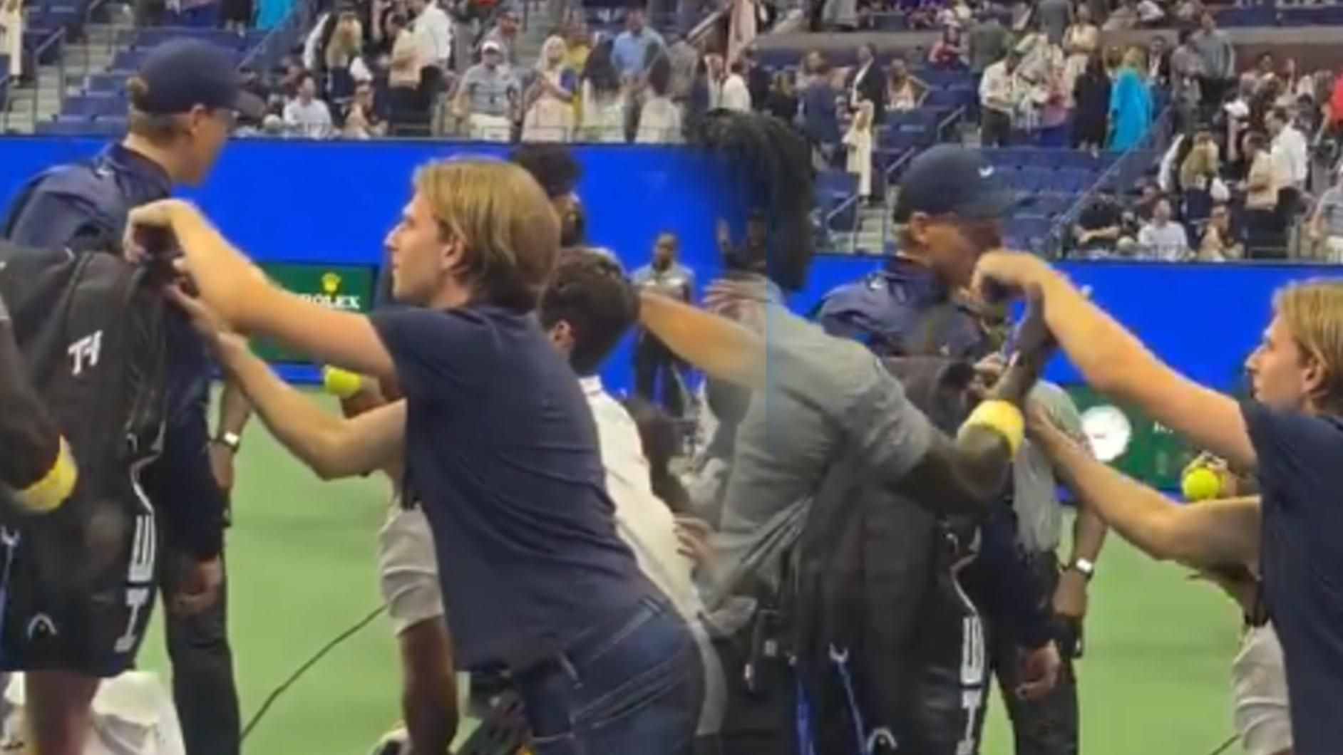 Intentan robar a Jannik Sinner cuando saludaba a sus fans: las palabras del tenista sobre lo ocurrido