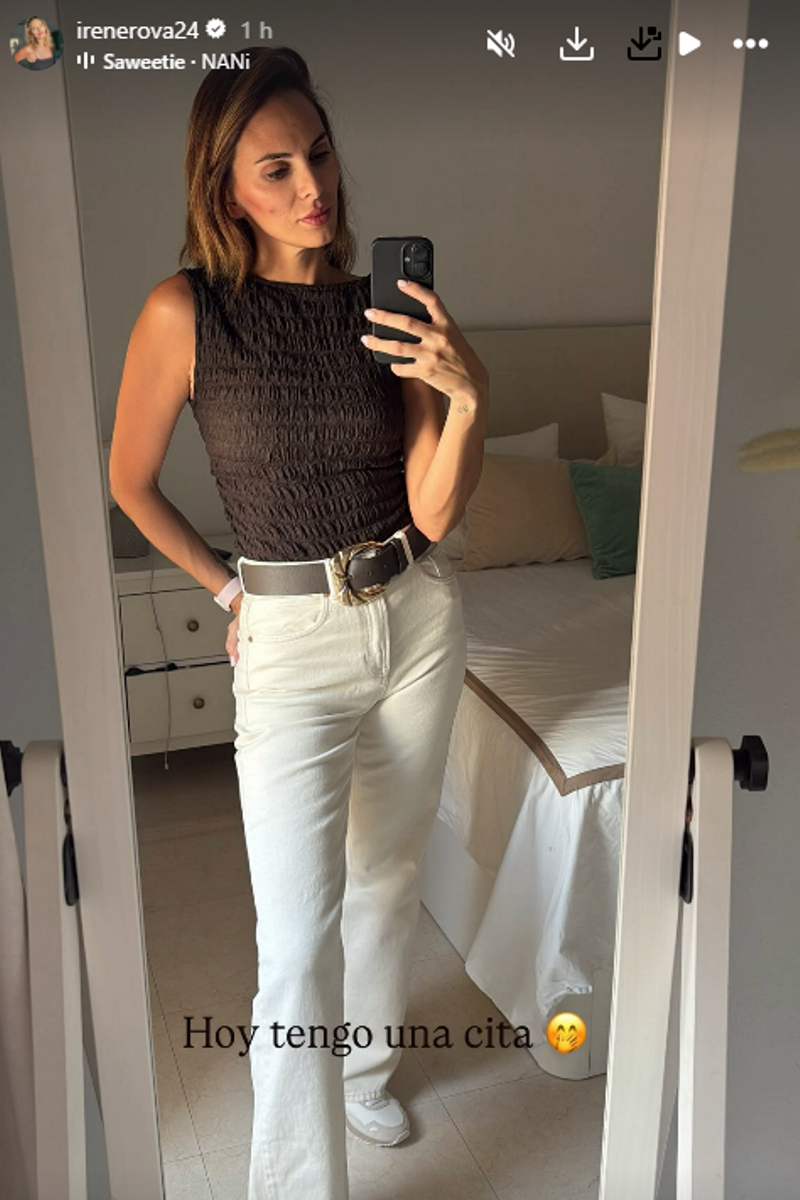 Irene Rosales ha contado a sus seguidores que tiene una cita