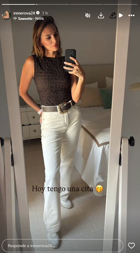 Irene Rosales ha contado a sus seguidores que tiene una cita