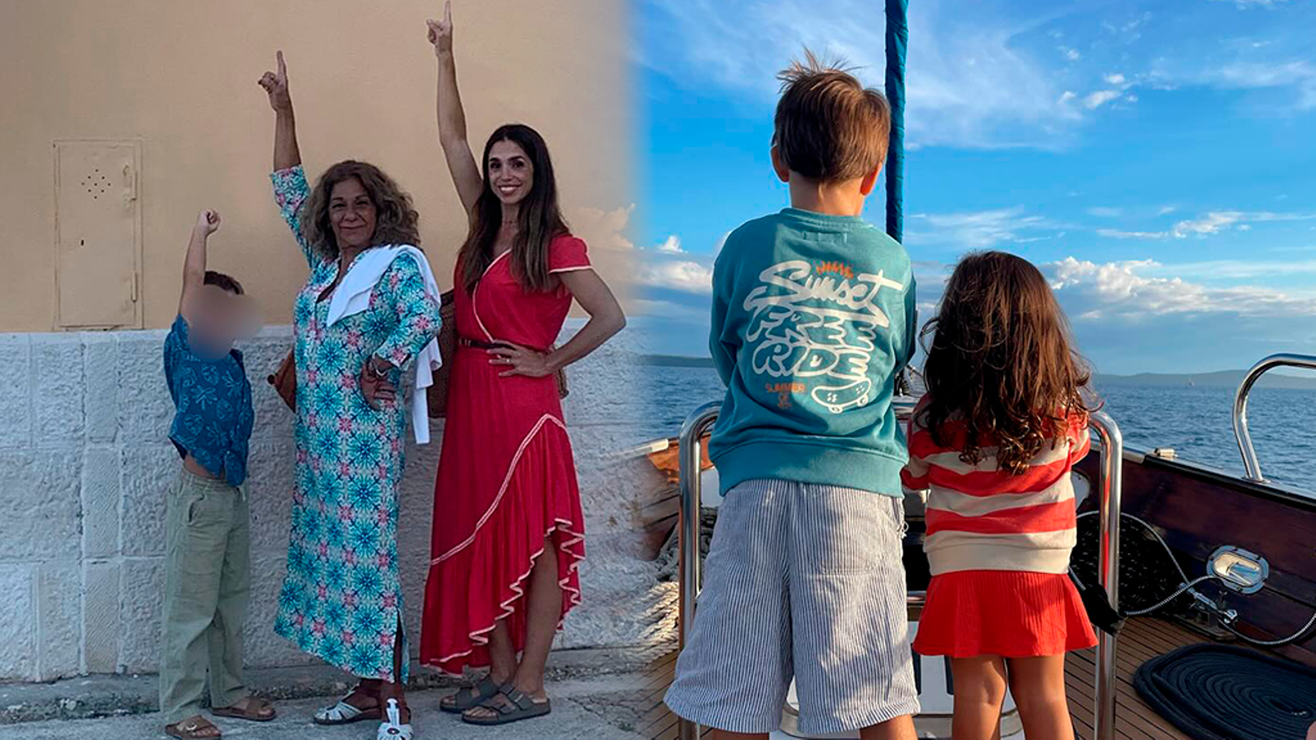 Las vacaciones en familia de Elena Furiase