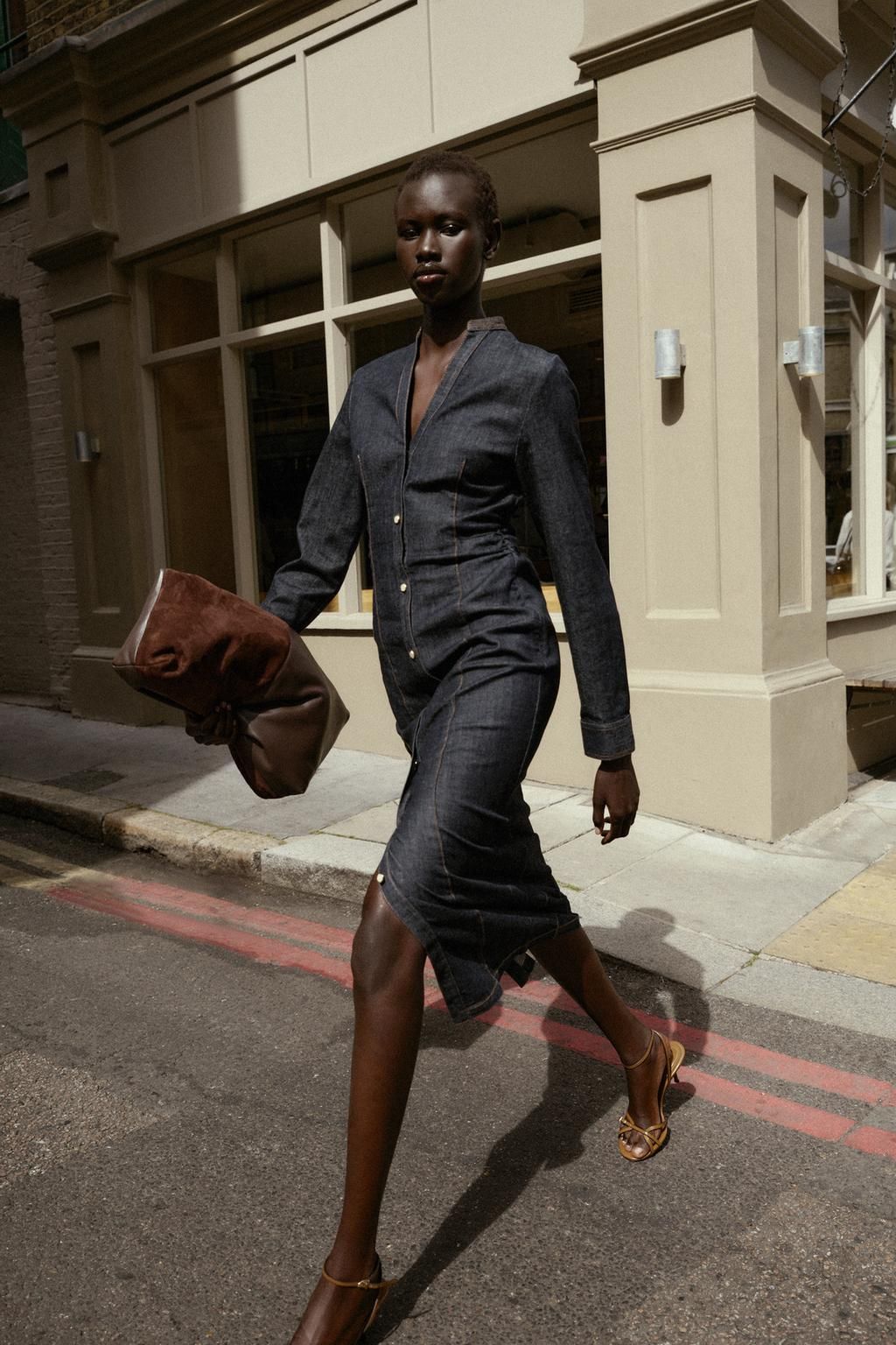 Vestido de Zara vaquero
