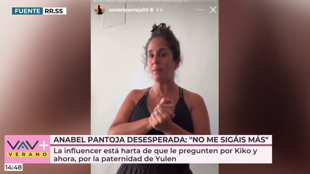 Anabel Pantoja estalla contra la prensa en redes sociales: "Que no me sigan, quiero tener intimidad con mi familia"