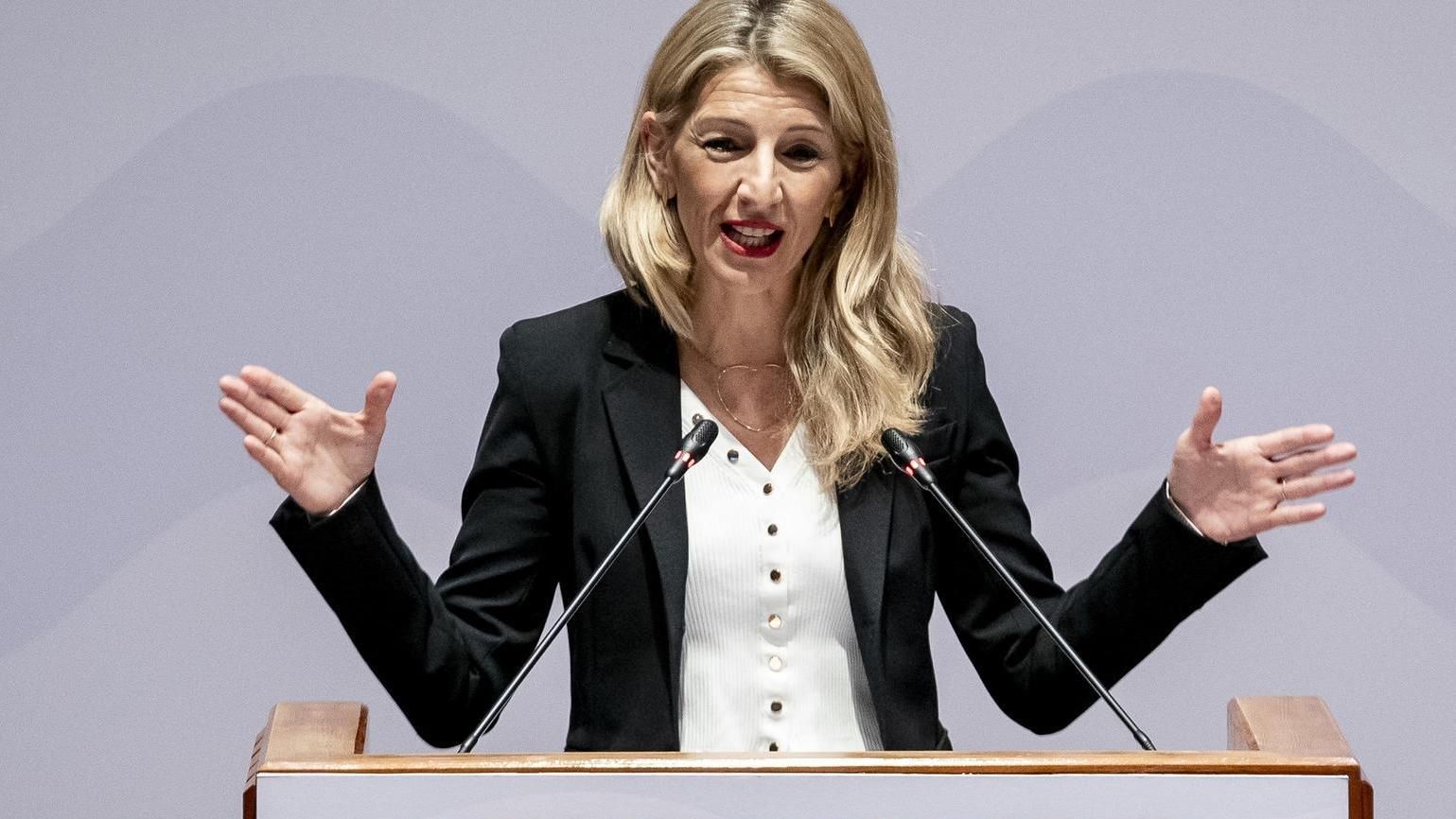 Archivo - La vicepresidenta segunda y ministra de Trabajo y Economía Social, Yolanda Díaz