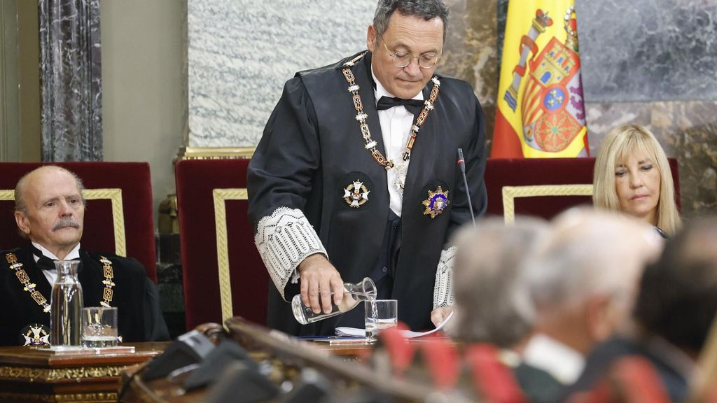 El Fiscal General defiende su inocencia en la apertura del año judicial y la presidenta del CGPJ reclama respetar la independencia de los jueces