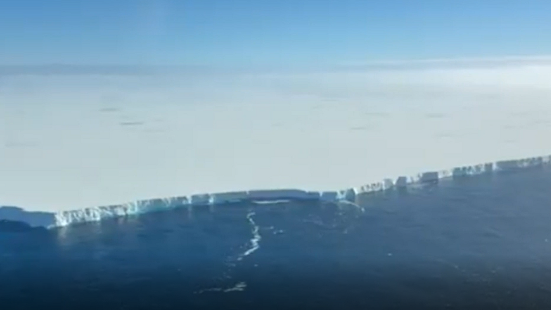 El iceberg más grande del planeta