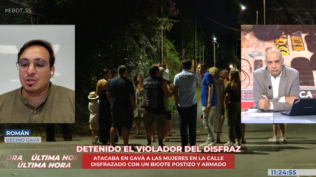Los Mossos detienen al "violador del disfraz" en Castelldefels, Barcelona: "Se le viene persiguiendo desde hace un año"
