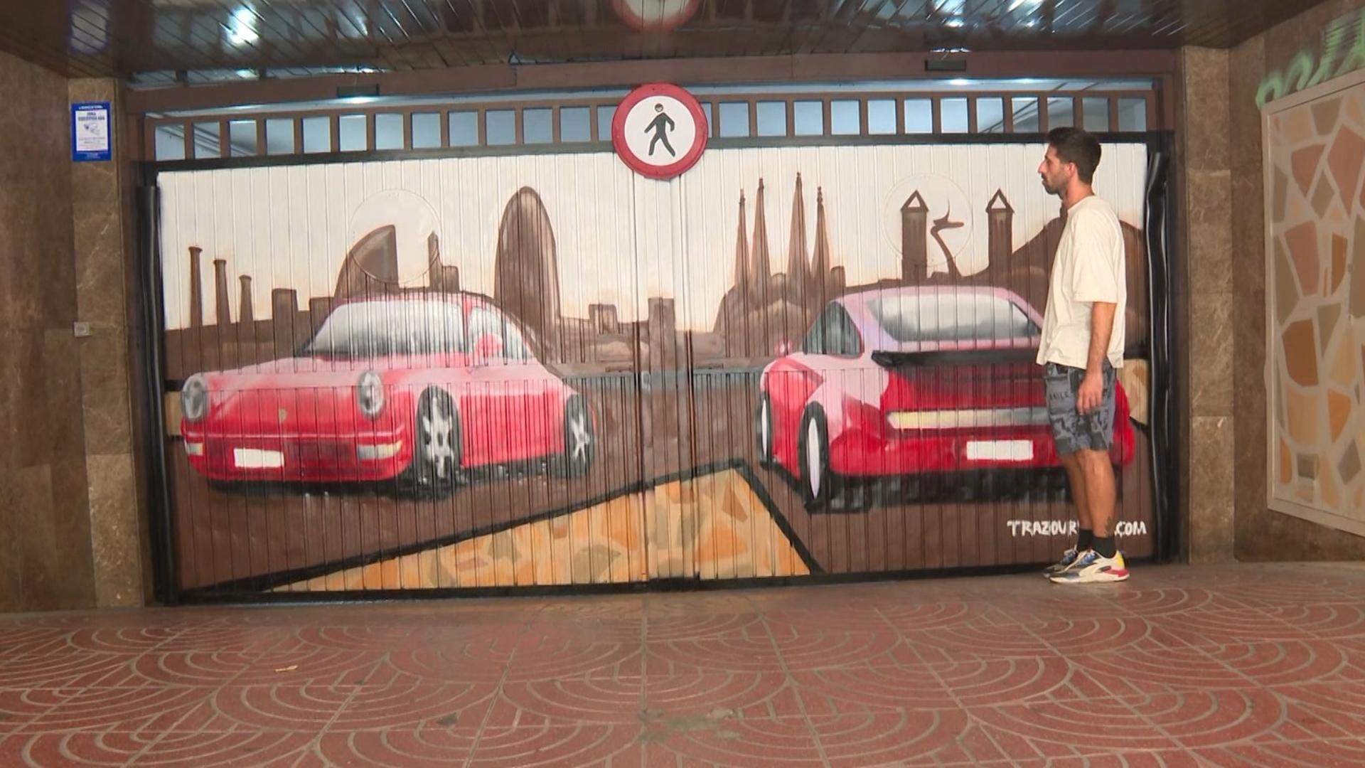 Murales artísticos para hacer frente a las pintadas