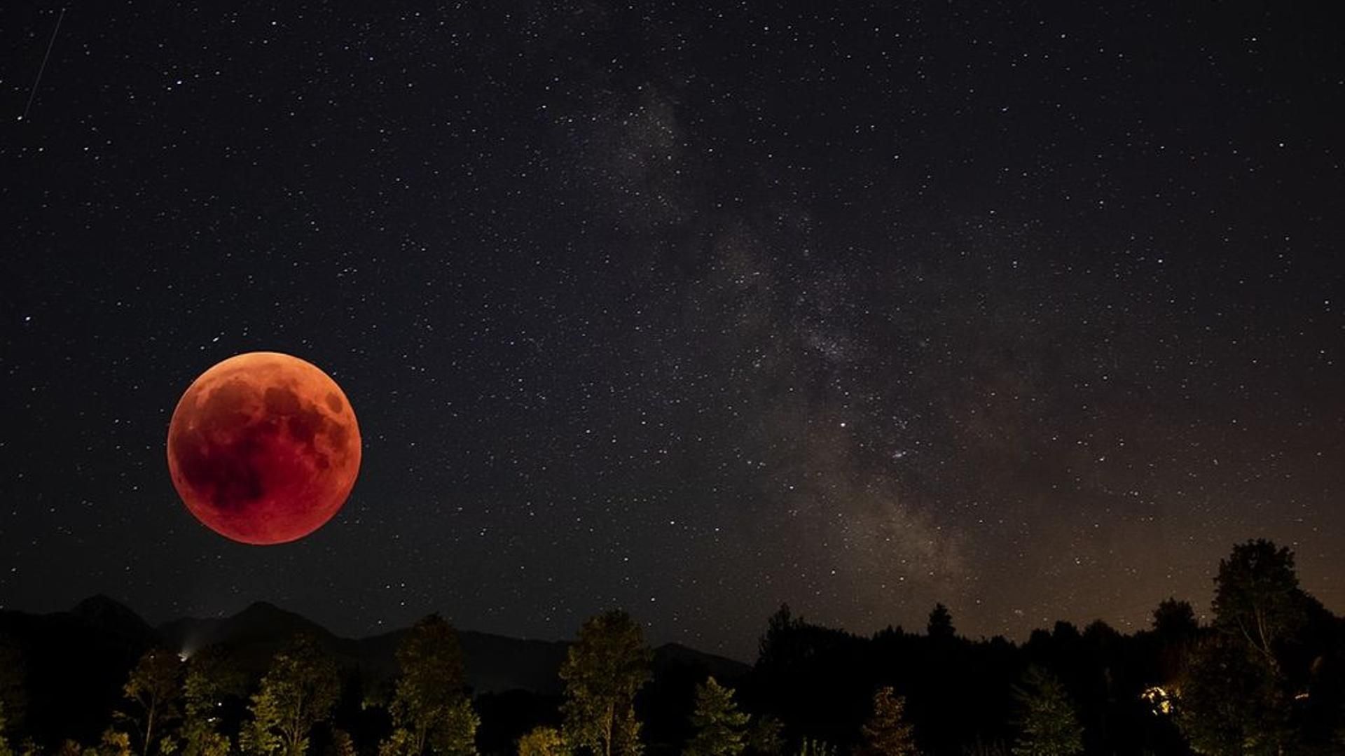 La "Luna de Sangre" se podrá ver durante la madrugada del 3 de marzo
