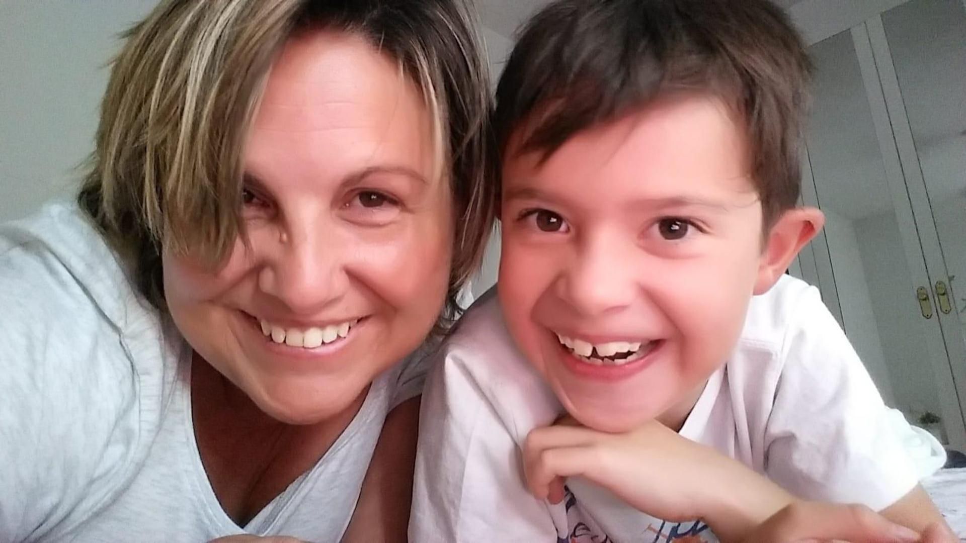 Silvia y Alonso hace unos años