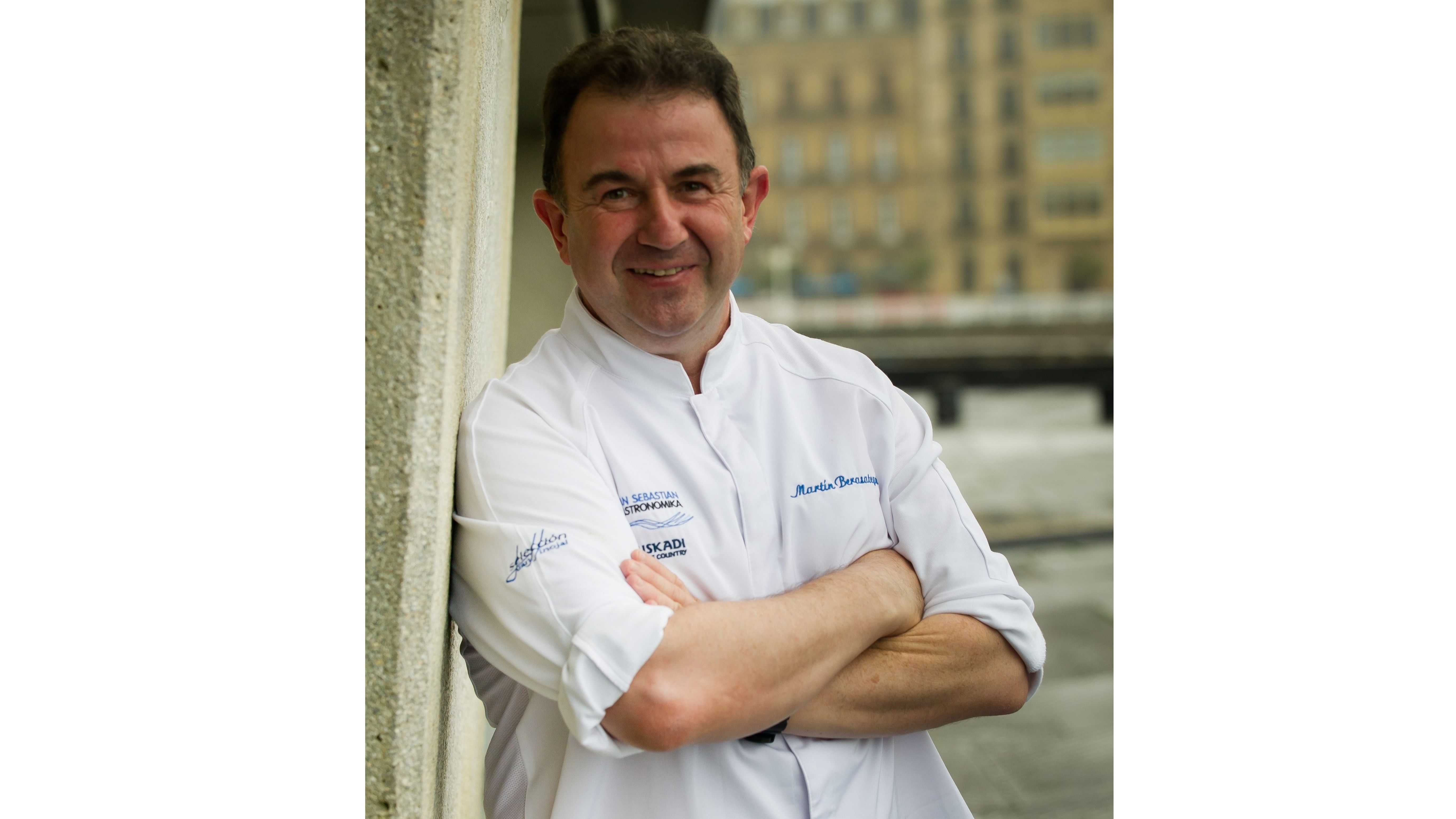El chef Martín Berasategui. FUENTE: Cordonpress