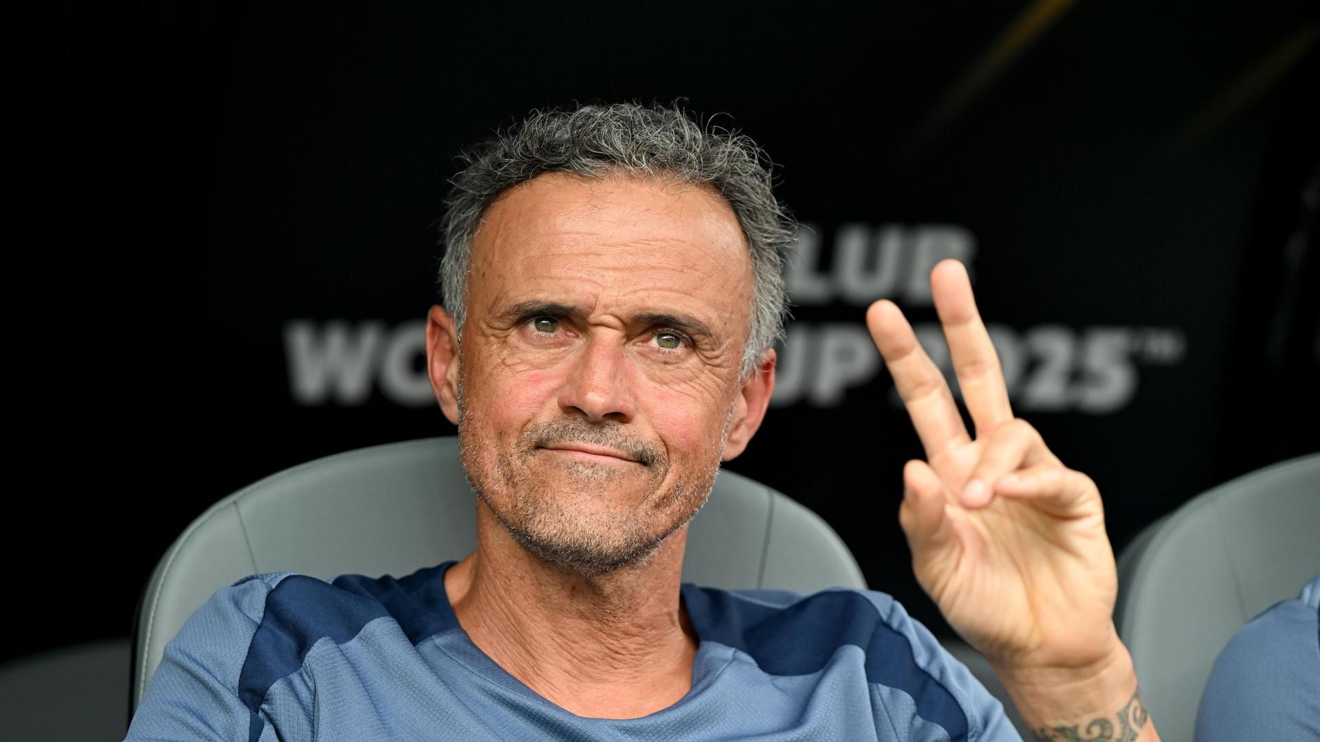 Luis Enrique Martínez sufría este viernes un accidente en bicicleta