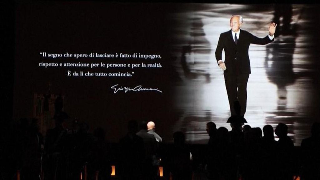 Milán da el último adiós a Giorgio Armani, el 'rey' de la moda, fallecido a los 91 años