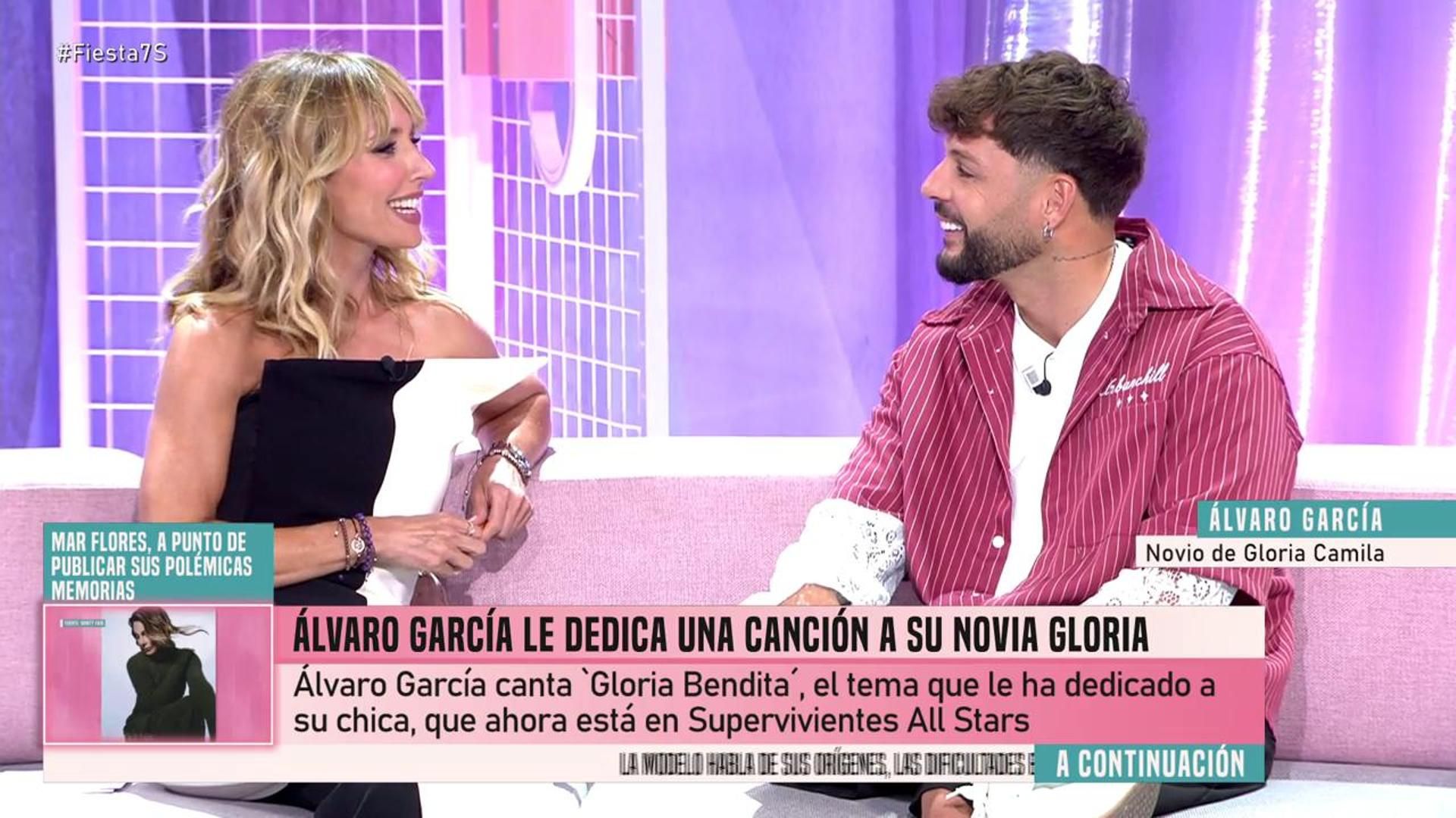 Emma García entrevista a Álvaro García, cantante y novio de Gloria Camila