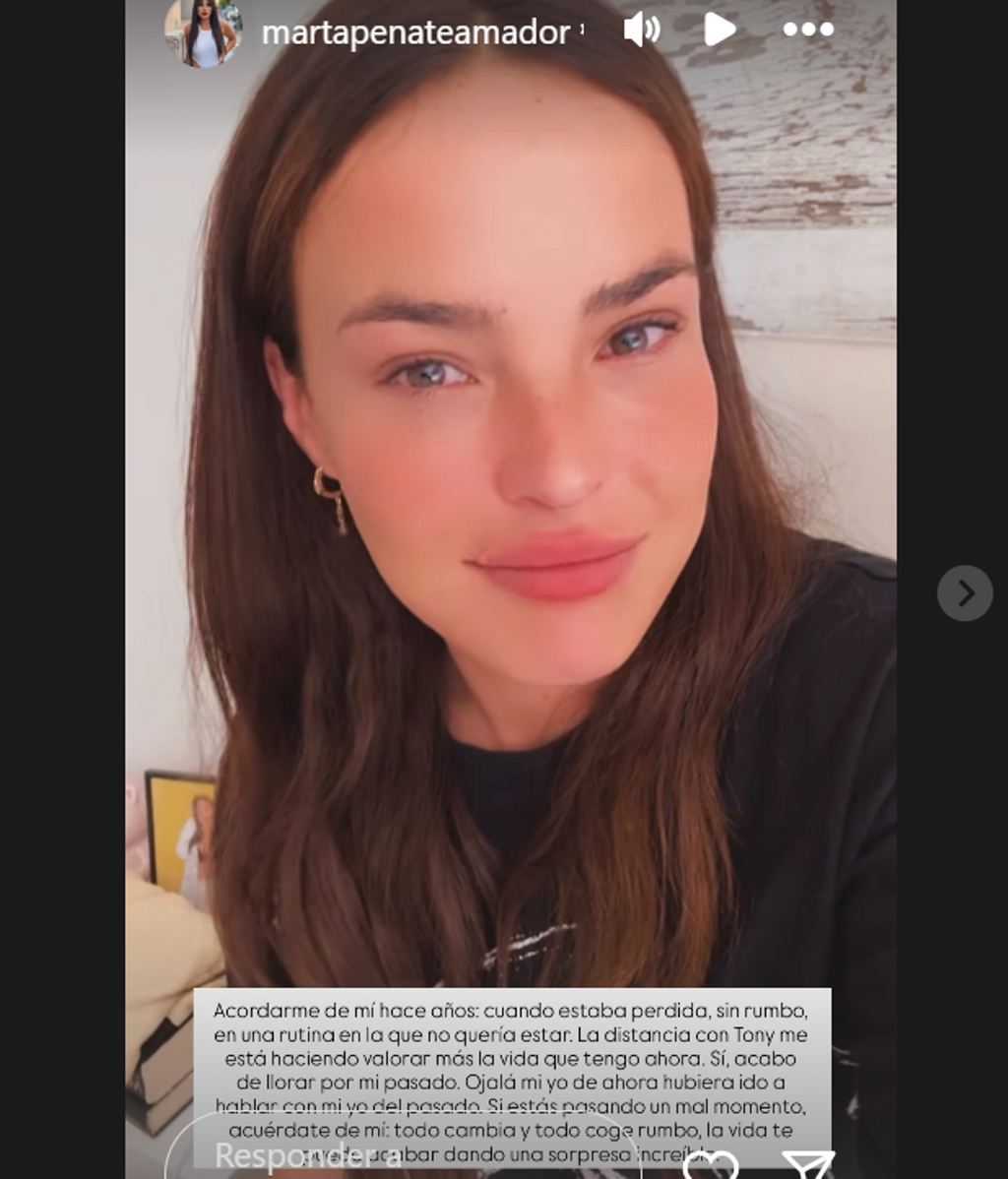 La reflexión de Marta Peñate en redes sociales
