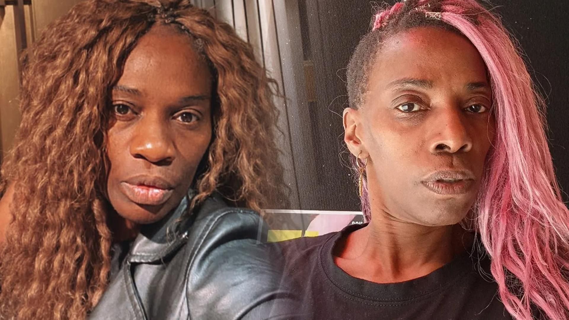 Carolina Sobe y su hermana Dnoe Lamiss