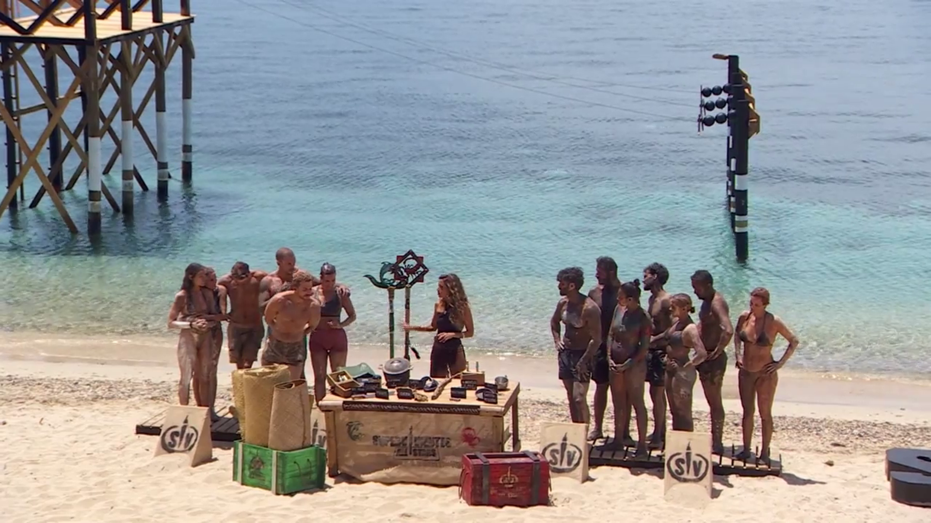 El momento de la formación de equipos durante la gala de 'Supervivientes All Stars 2: Conexión Honduras'