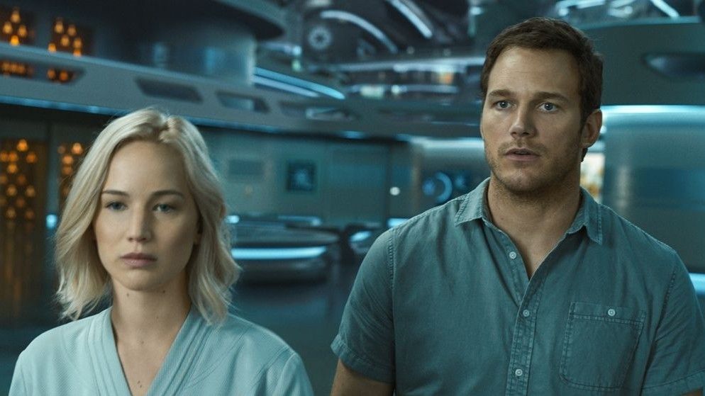 Jennifer Lawrence en Passengers. FUENTE: Sony Pictures