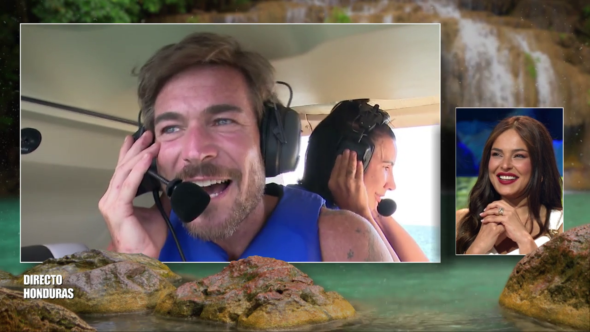 Tony Spina dedica su salto del helicóptero a Marta Peñate: "A mi gordita, obviamente"