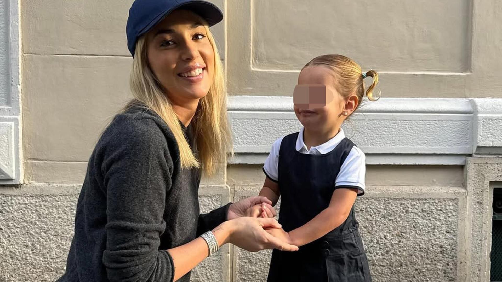 Alice Campello y su hija Bella