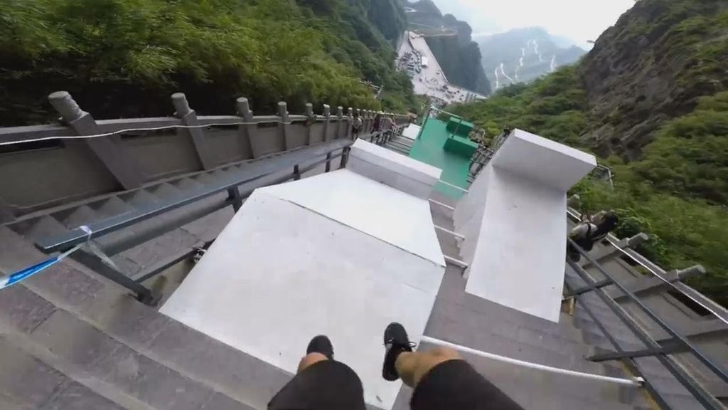 Así es la pista de parkour más desafiante del mundo