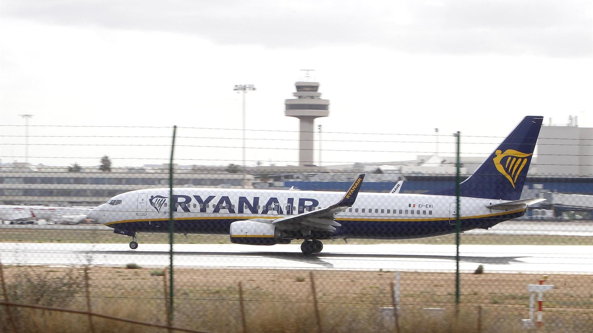 Avión de Ryanair