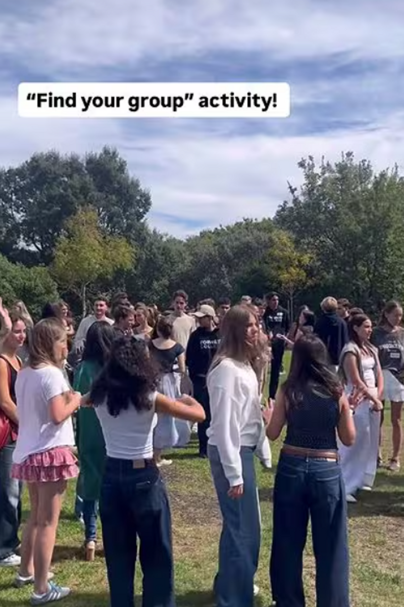 Captura de un vídeo compartido por Forward College
