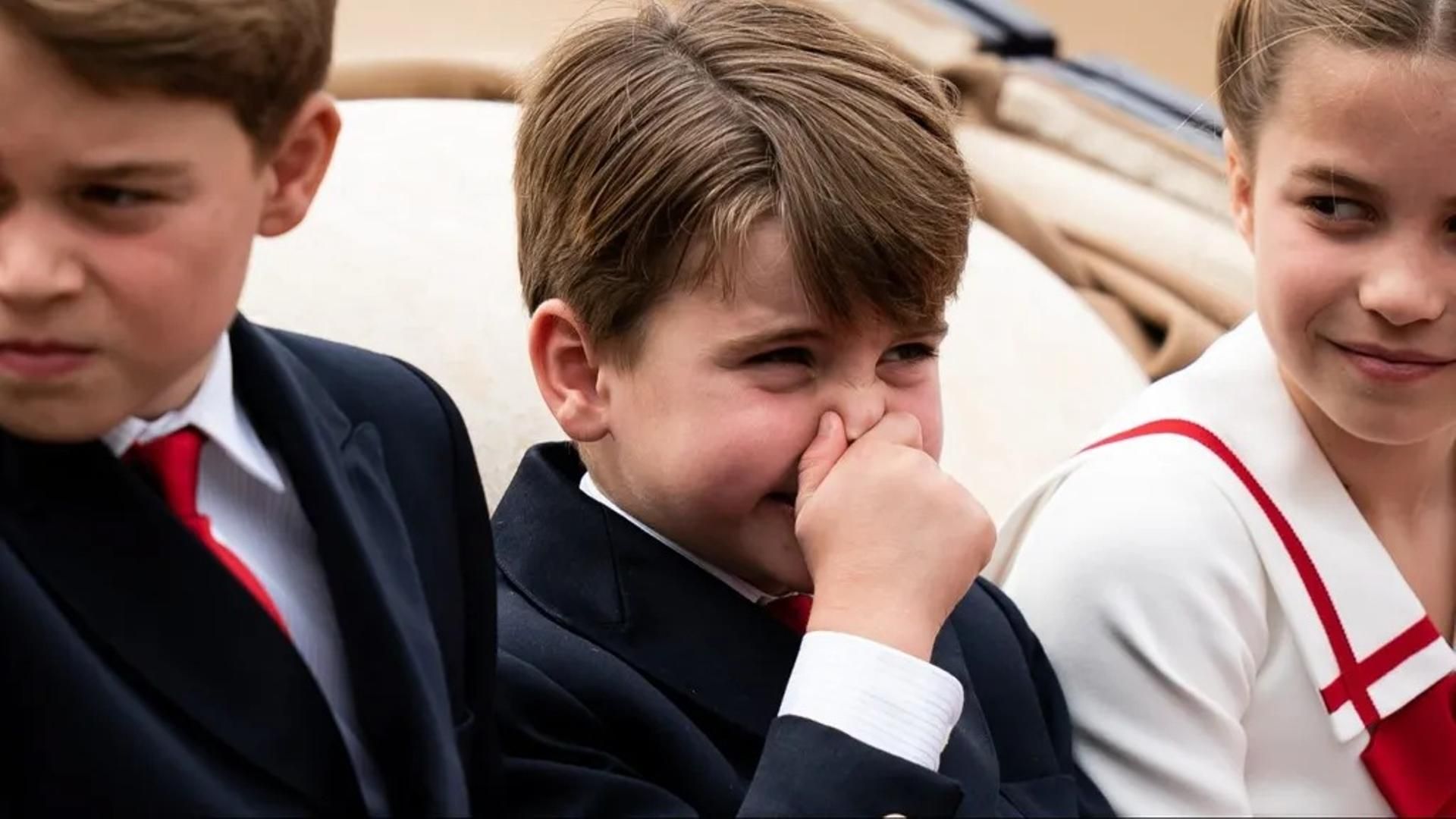 El principe louis y sus hermanos