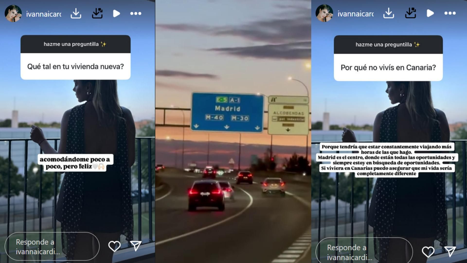 Ivana Icardi explica cómo está viviendo los primeros días tras llegar a Madrid y abandonar Canarias