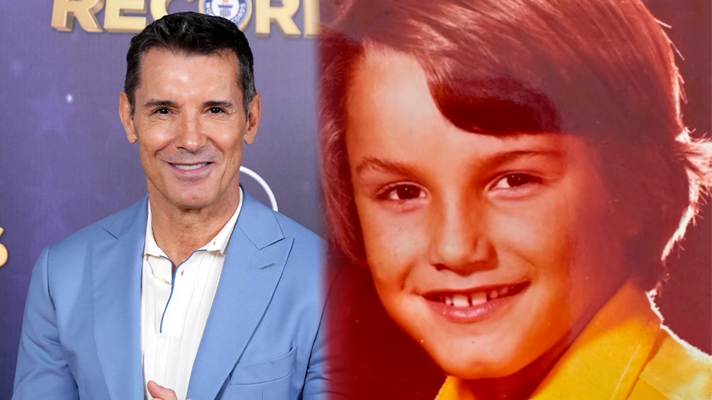 Jesús Vázquez ahora y de niño