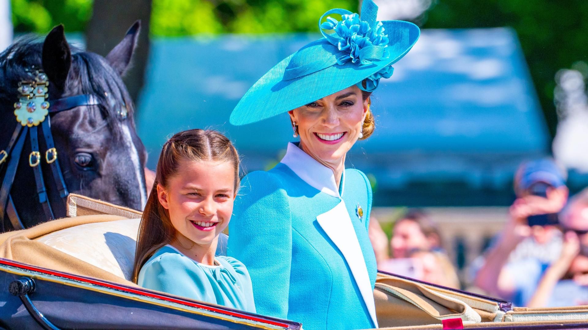 Kate Middleton y la princesa Charlotte