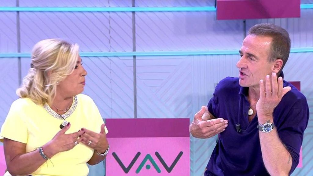 La pulla de Carmen Borrego a Alessandro Lequio por la venta de exclusivas: “Si has vendido tú más que yo”