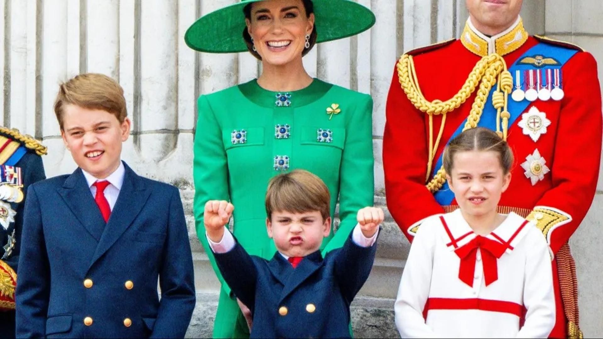 Los hijos de los principes de Gales