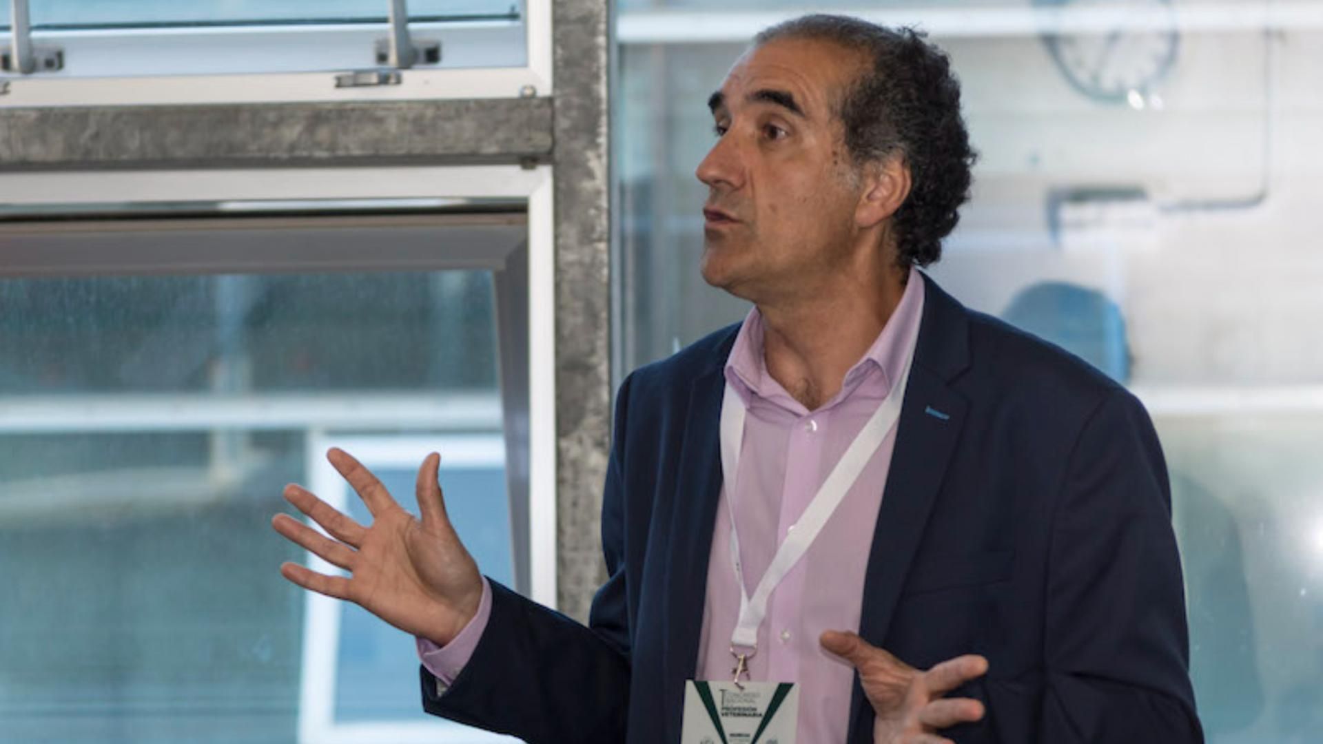 Manuel Lázaro Rubio, vocal del Colegio de Veterinarios de Madrid