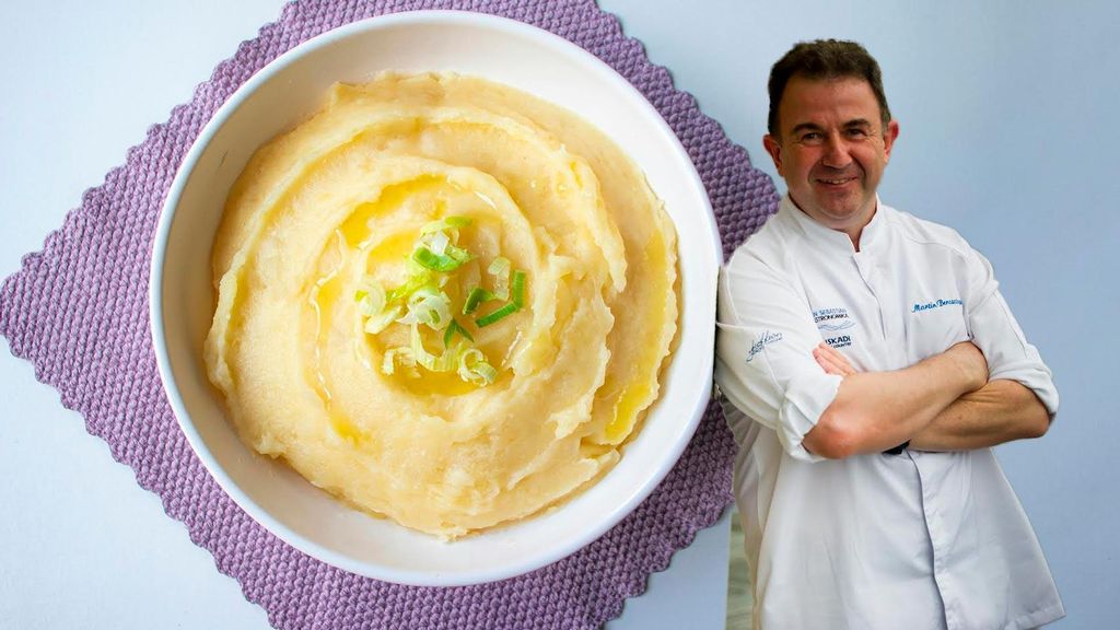 Martín Berasategui y su truco para el puré de patatas