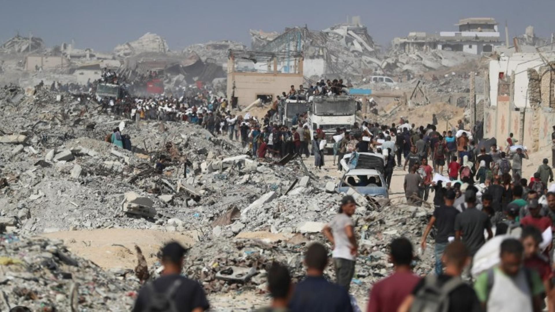 Se calcula que en la ciudad de Gaza vive cerca de un millón de palestinos