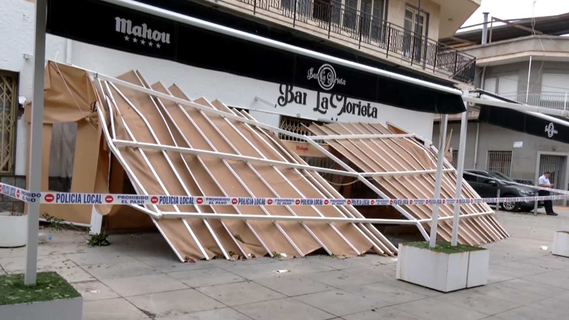 Una tormenta descarga 50 litros por metro cuadrado en Callosa del Segura
