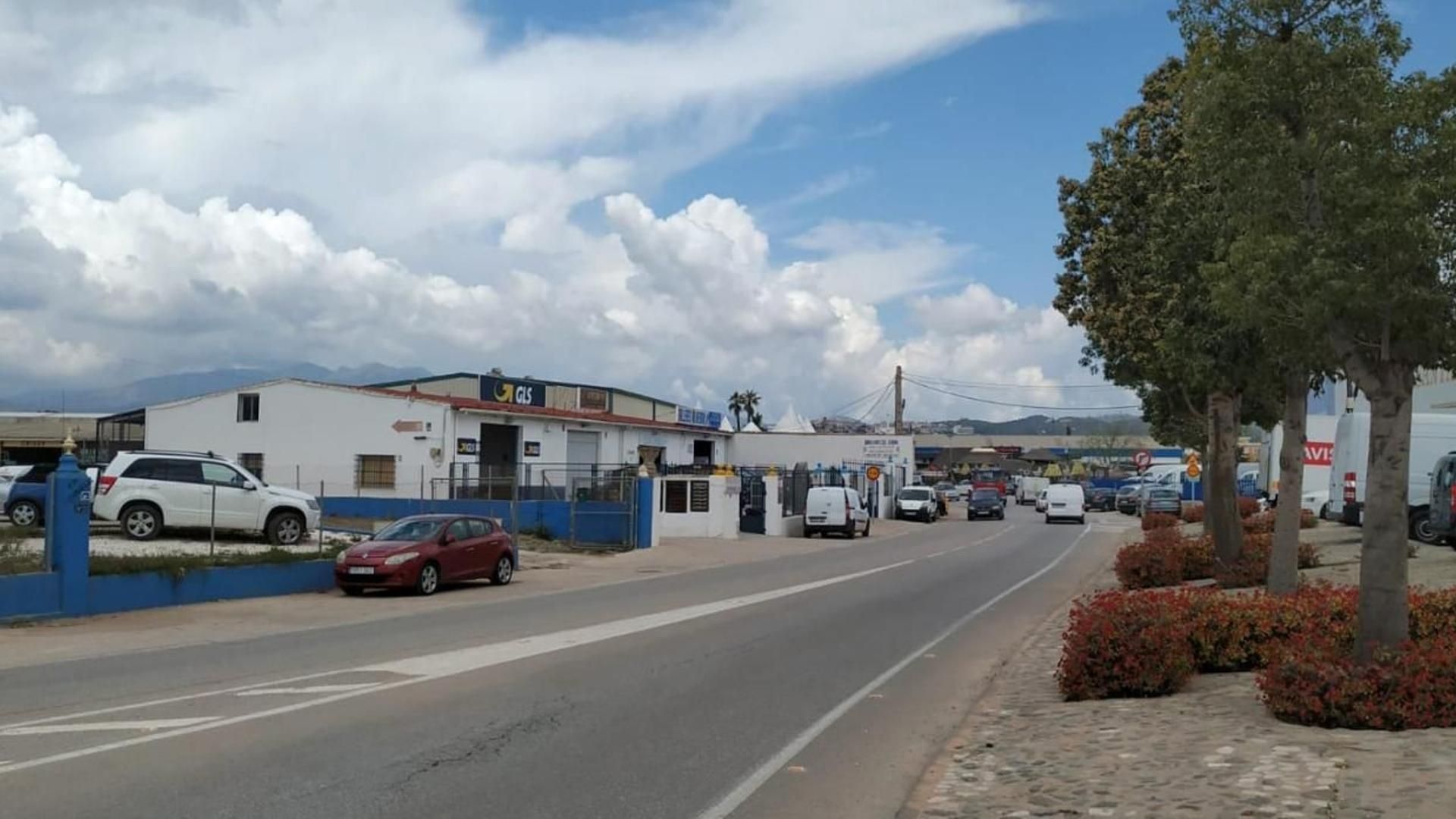 Zona de Camino de Coín, en Mijas.