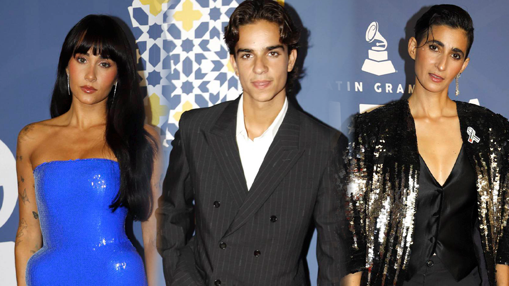 Aitana, Pedro Antonio y Alba Flores