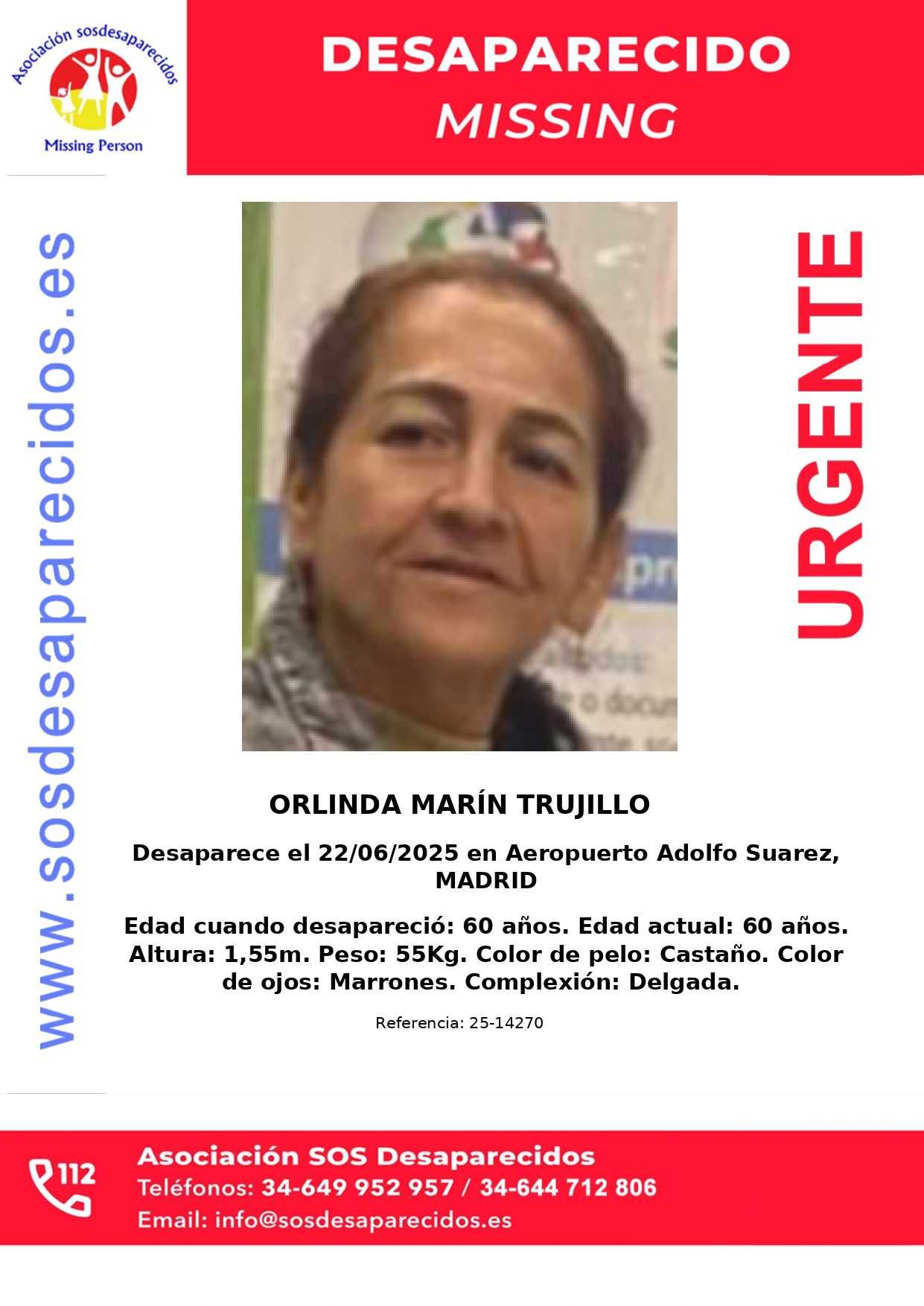 Cartel Orlinda Marín
