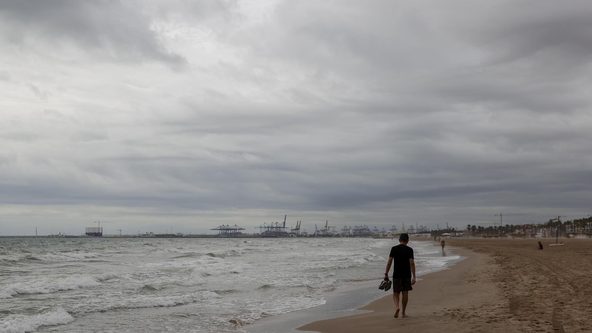 Chubascos en el Mediterráneo