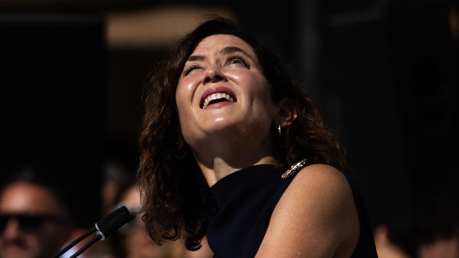 Isabel Díaz Ayuso, presidenta del PP regional y de la Comunidad de Madrid