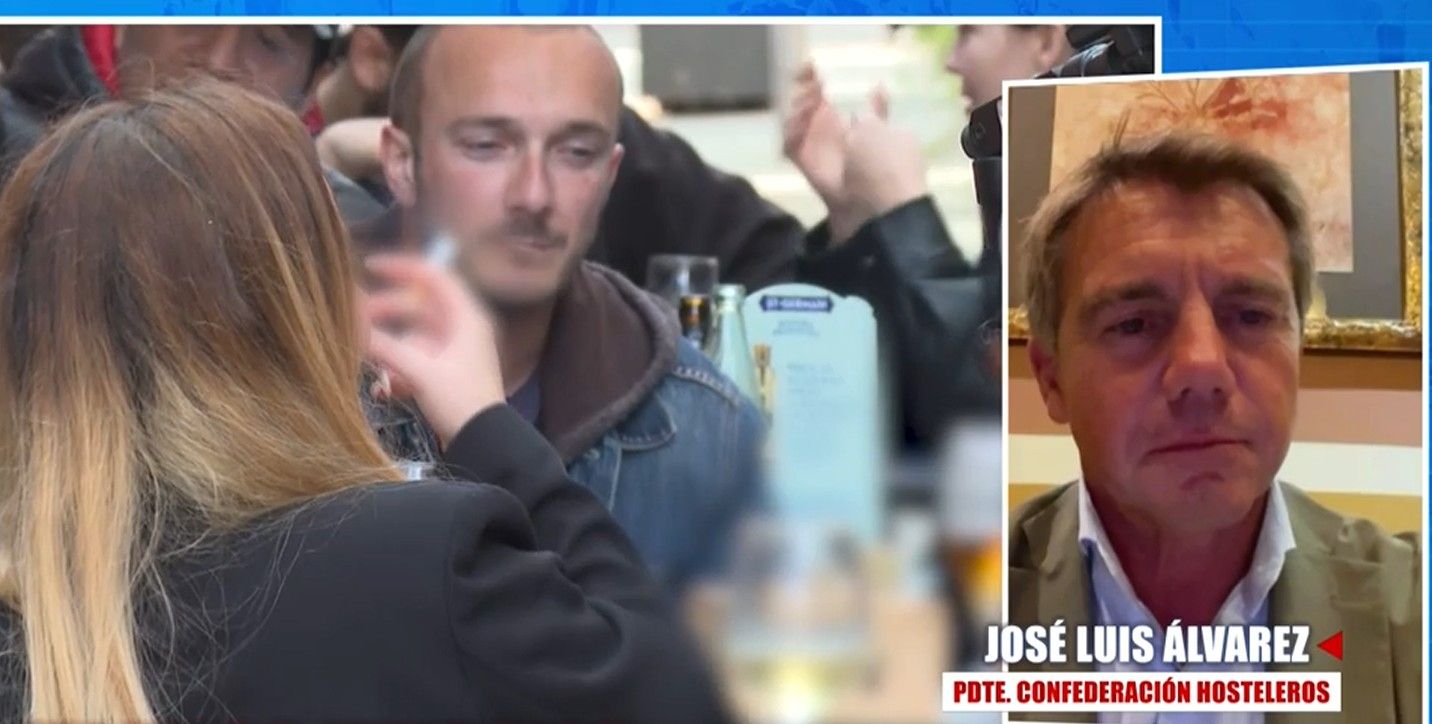 El presidente de la Confederación de Hostelería de España considera ''desproporcionada'' la nueva ley antitabaco: ''Los camareros tendremos que hacer de policías''