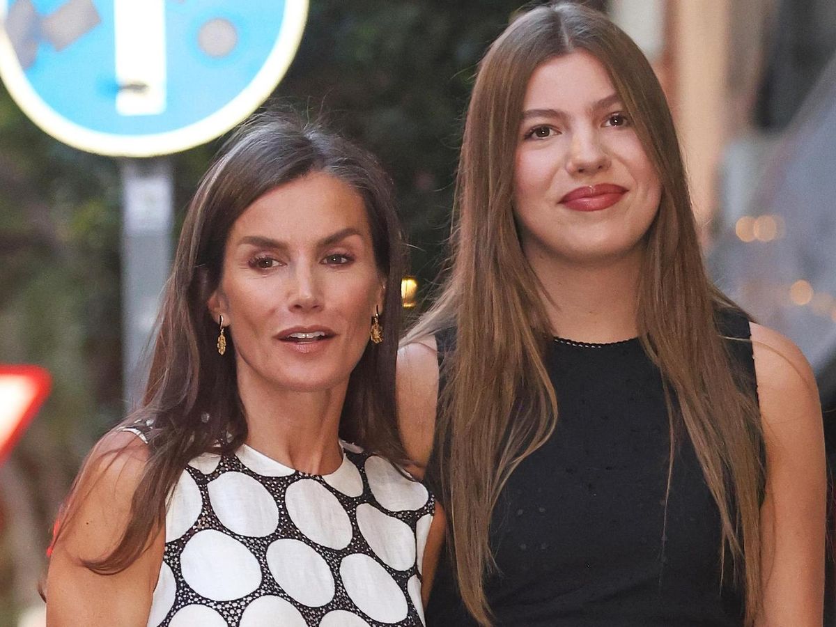 La infanta Sofía se ha llevado a Lisboa un objeto personal de su madre, la reina Letizia