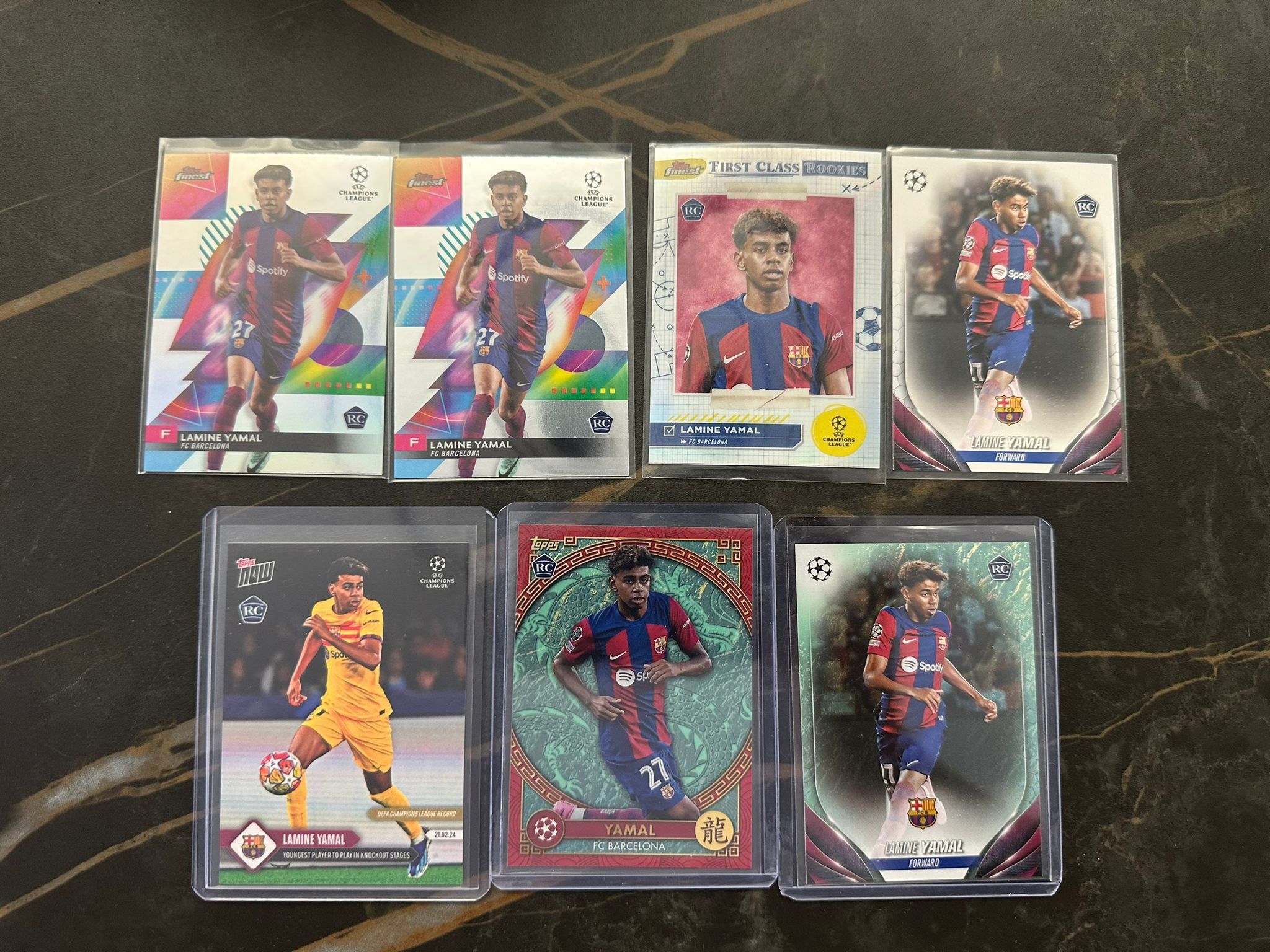 Lamine Yamal en cartas coleccionables