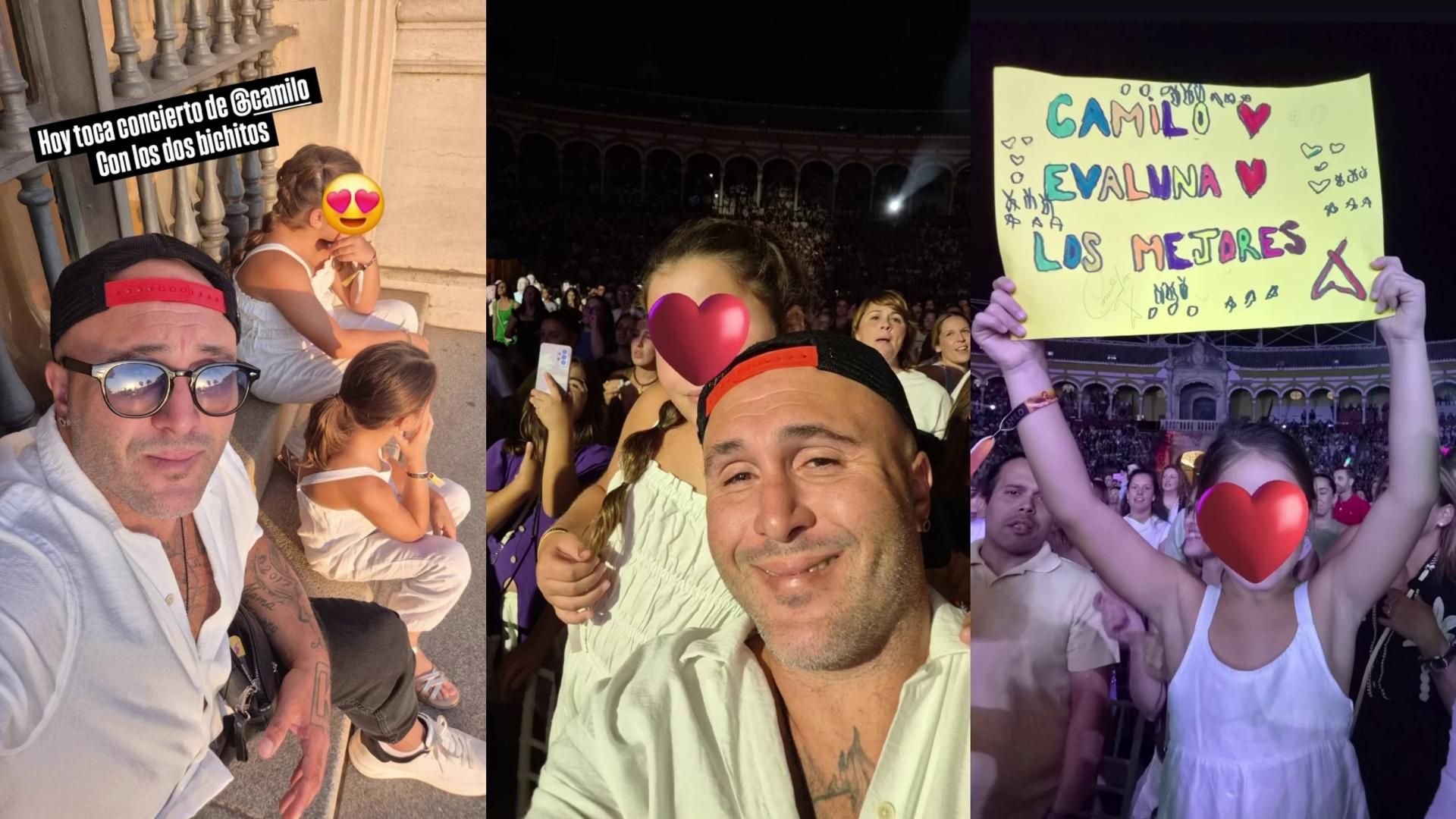 Las imágenes de Kiko Rivera en el concierto de Camilo