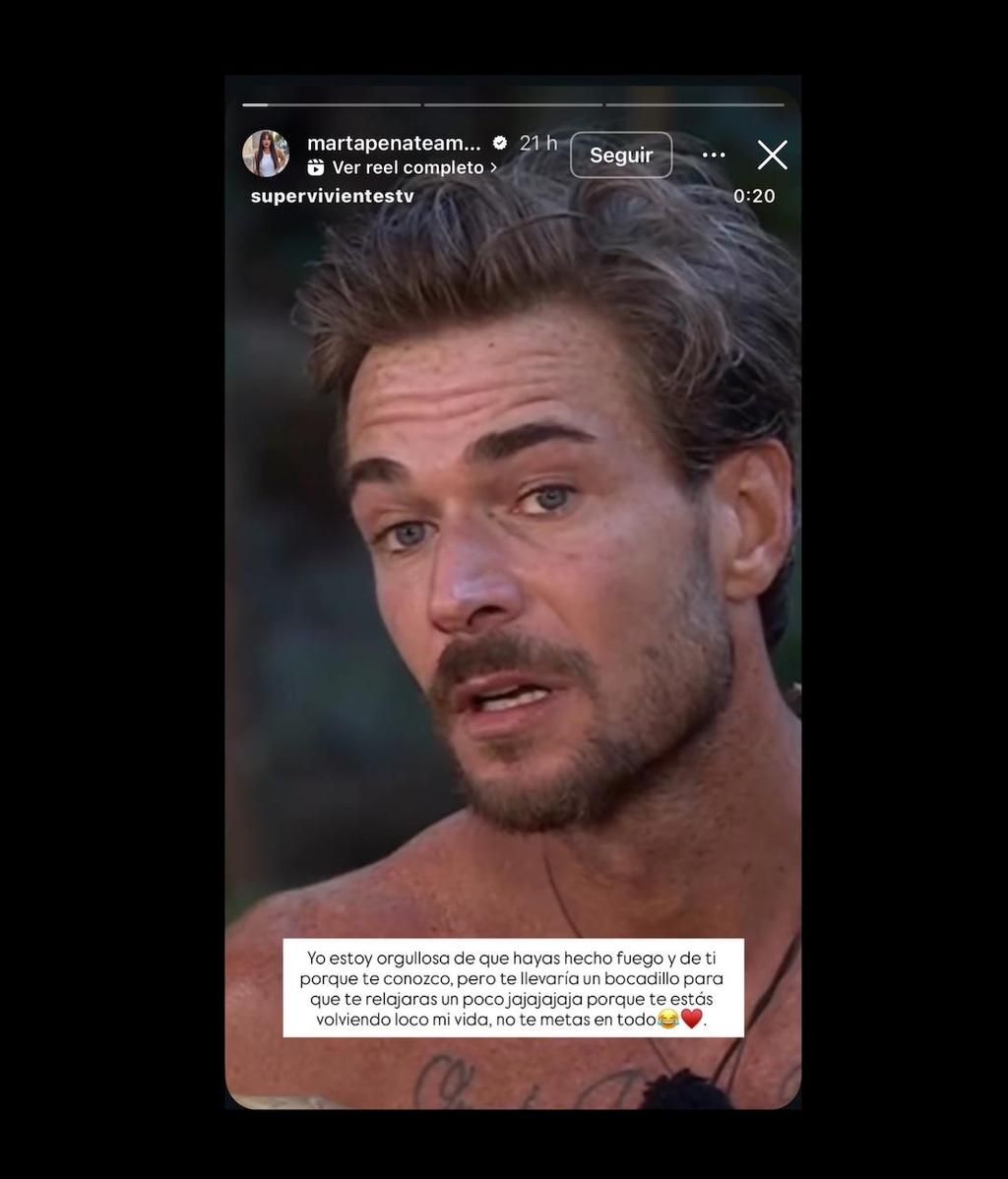 Marta Peñate bromea en Instagram sobre Tony Spina