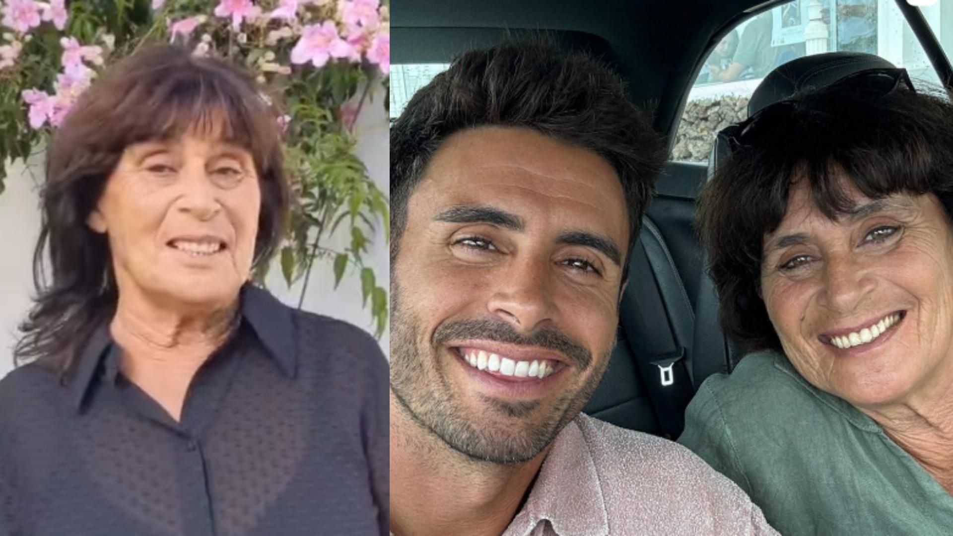 Noel Bayarri y su madre