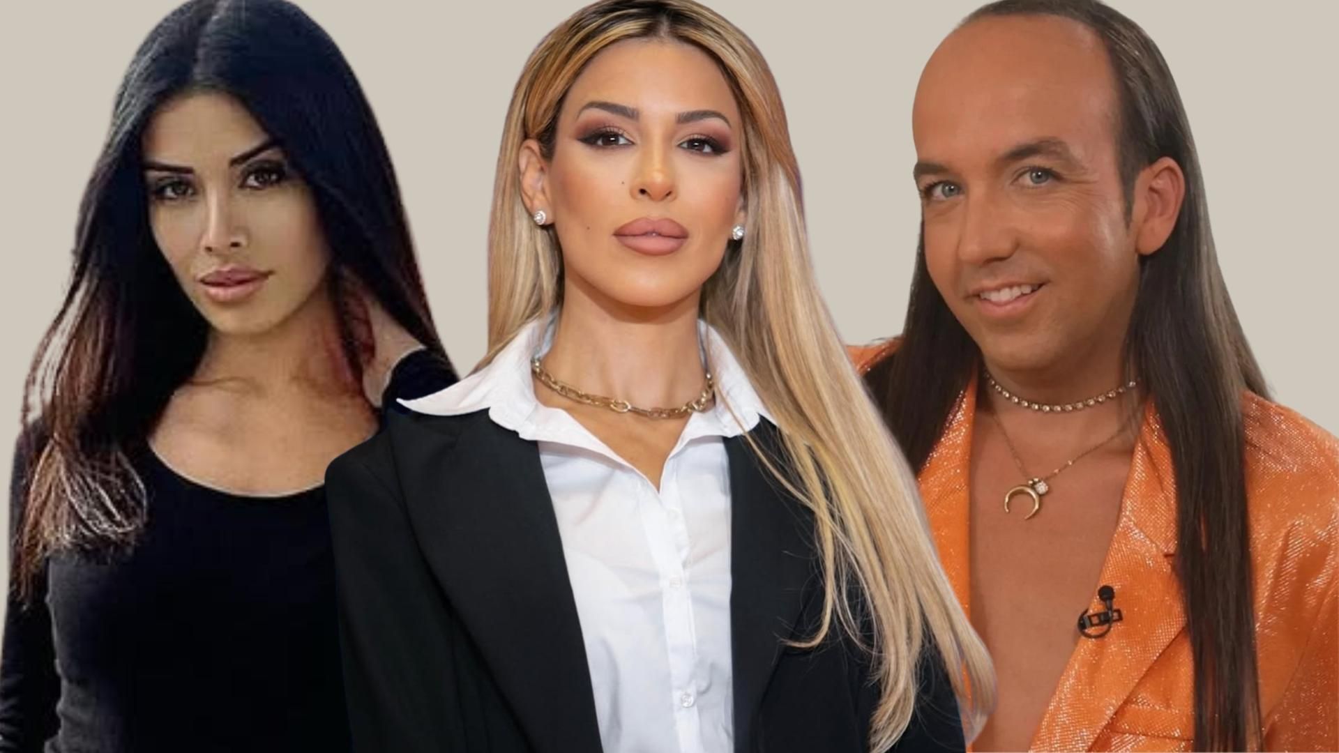 Oriana Marzoli, Aless Gibaja y Yasmina Quejigo